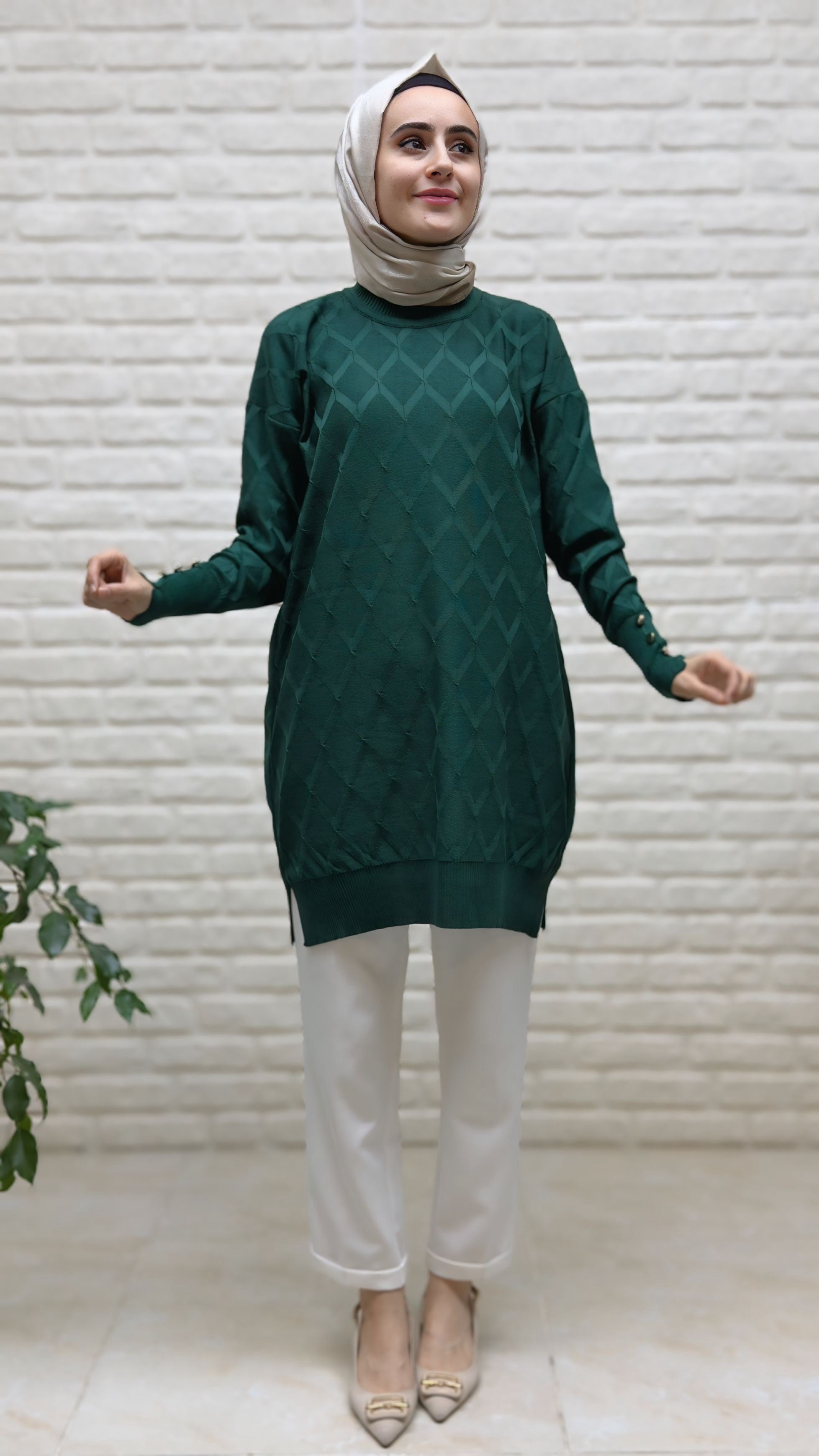 Novalüks Soğuk İp Tunik 3288