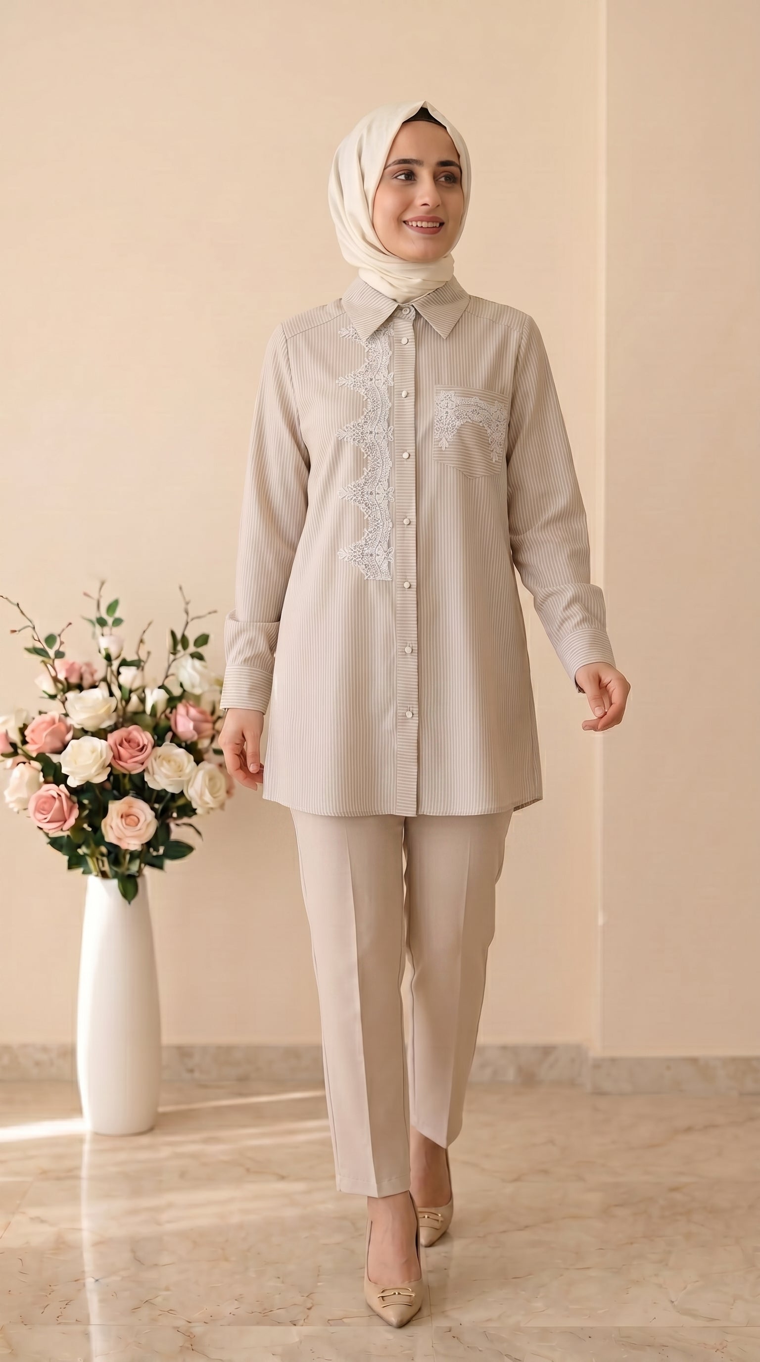 Doque Çizgili Tunik 10202