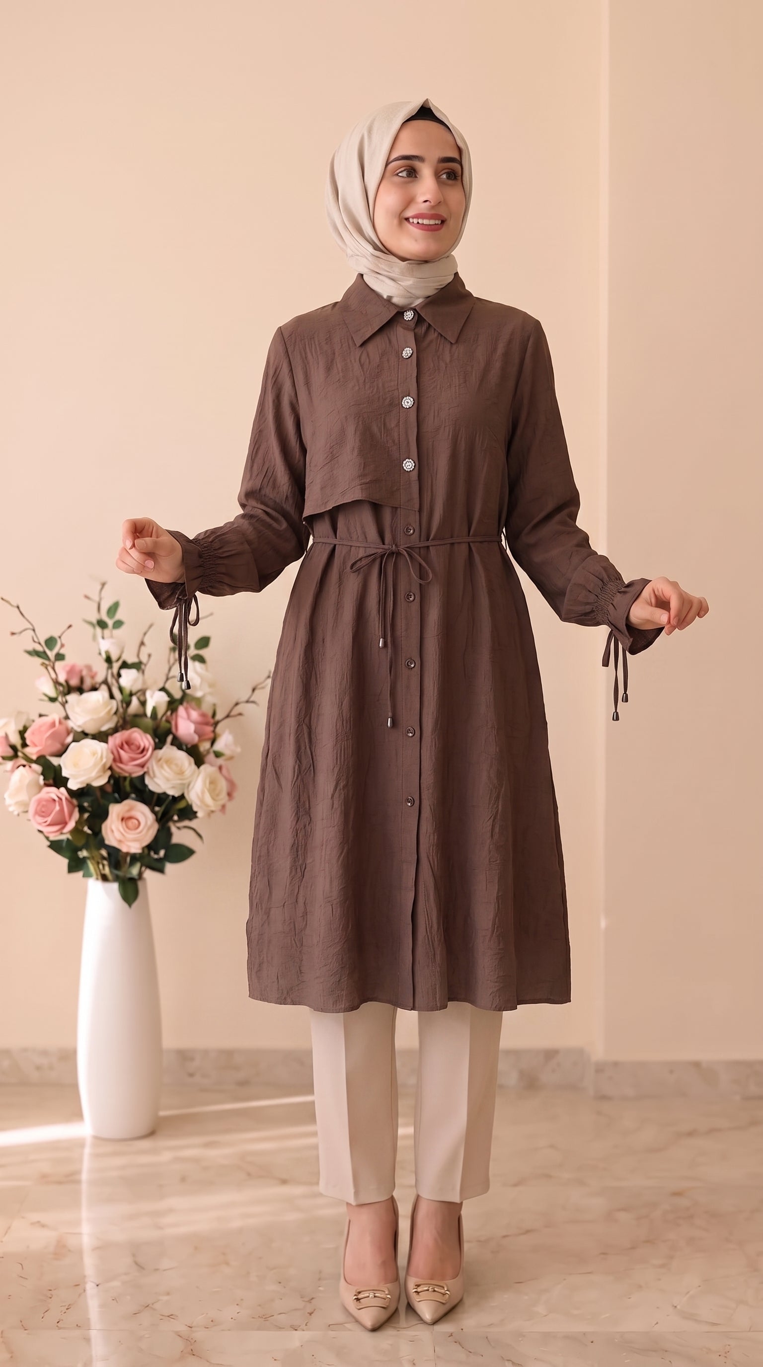 Endaze  Kemerli Tunik 8157