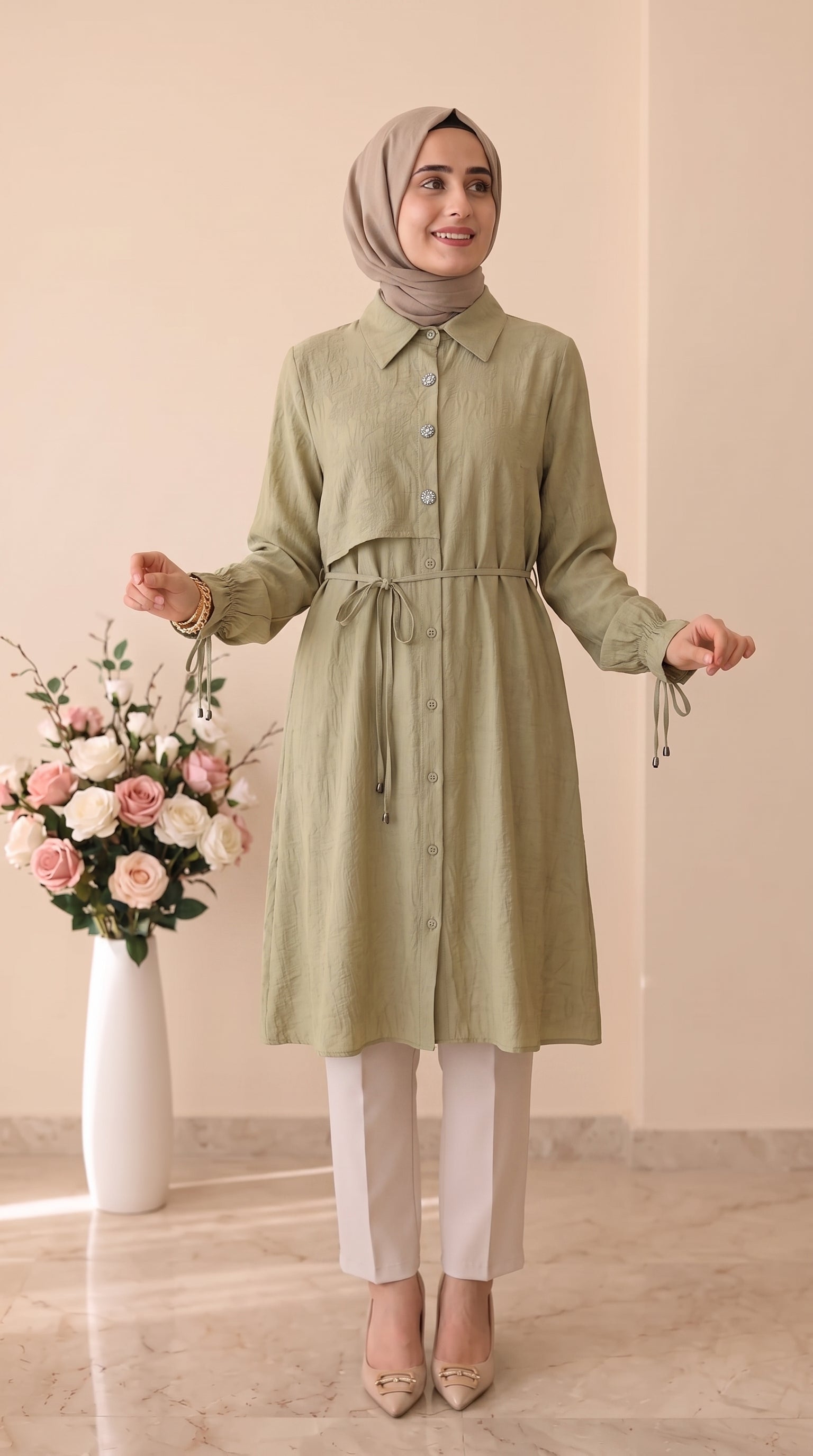 Endaze  Kemerli Tunik 8157