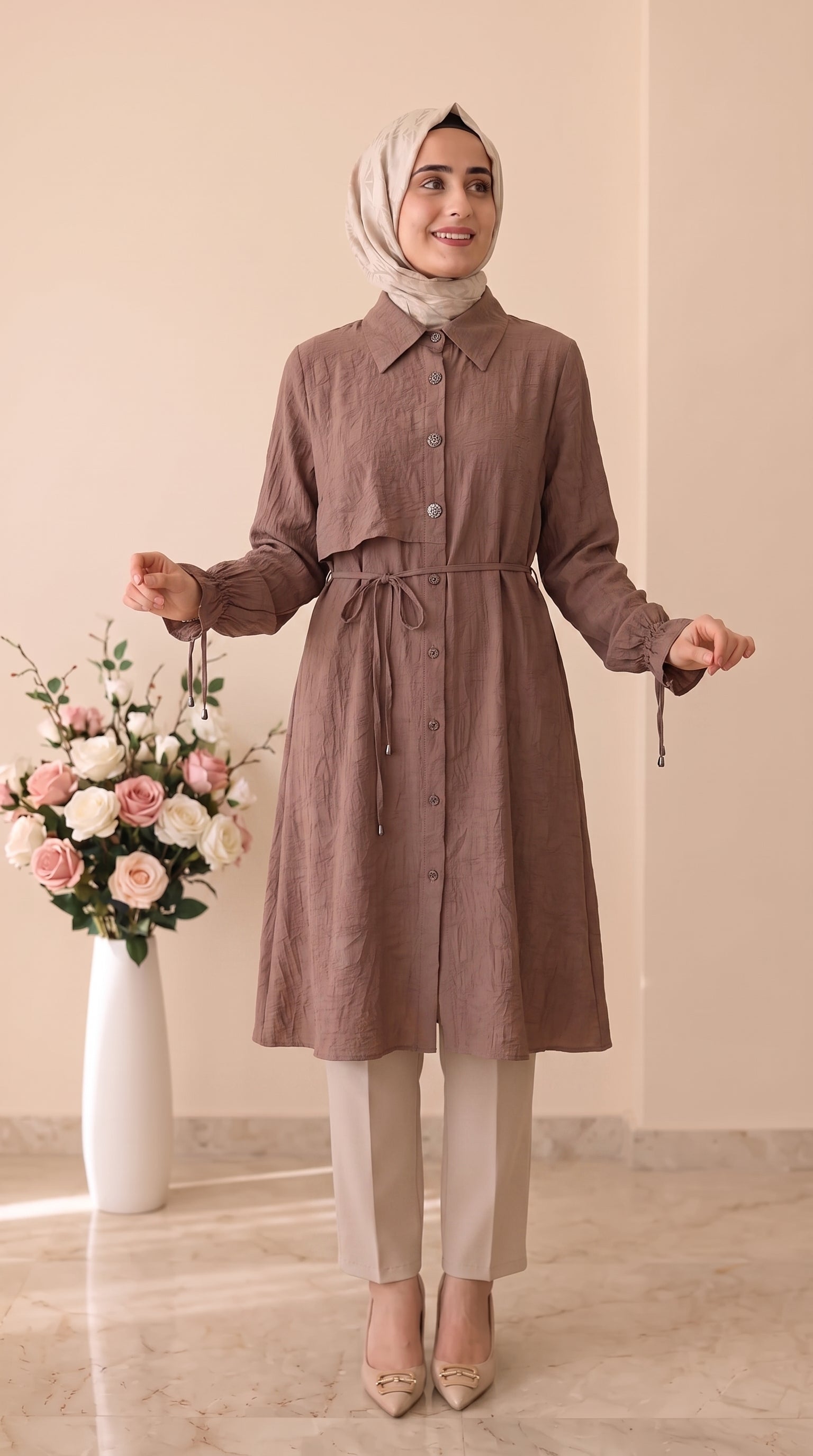 Endaze  Kemerli Tunik 8157