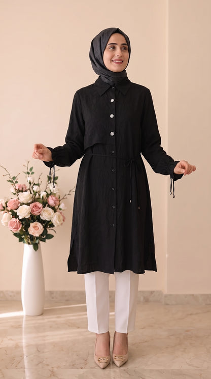 Endaze  Kemerli Tunik 8157