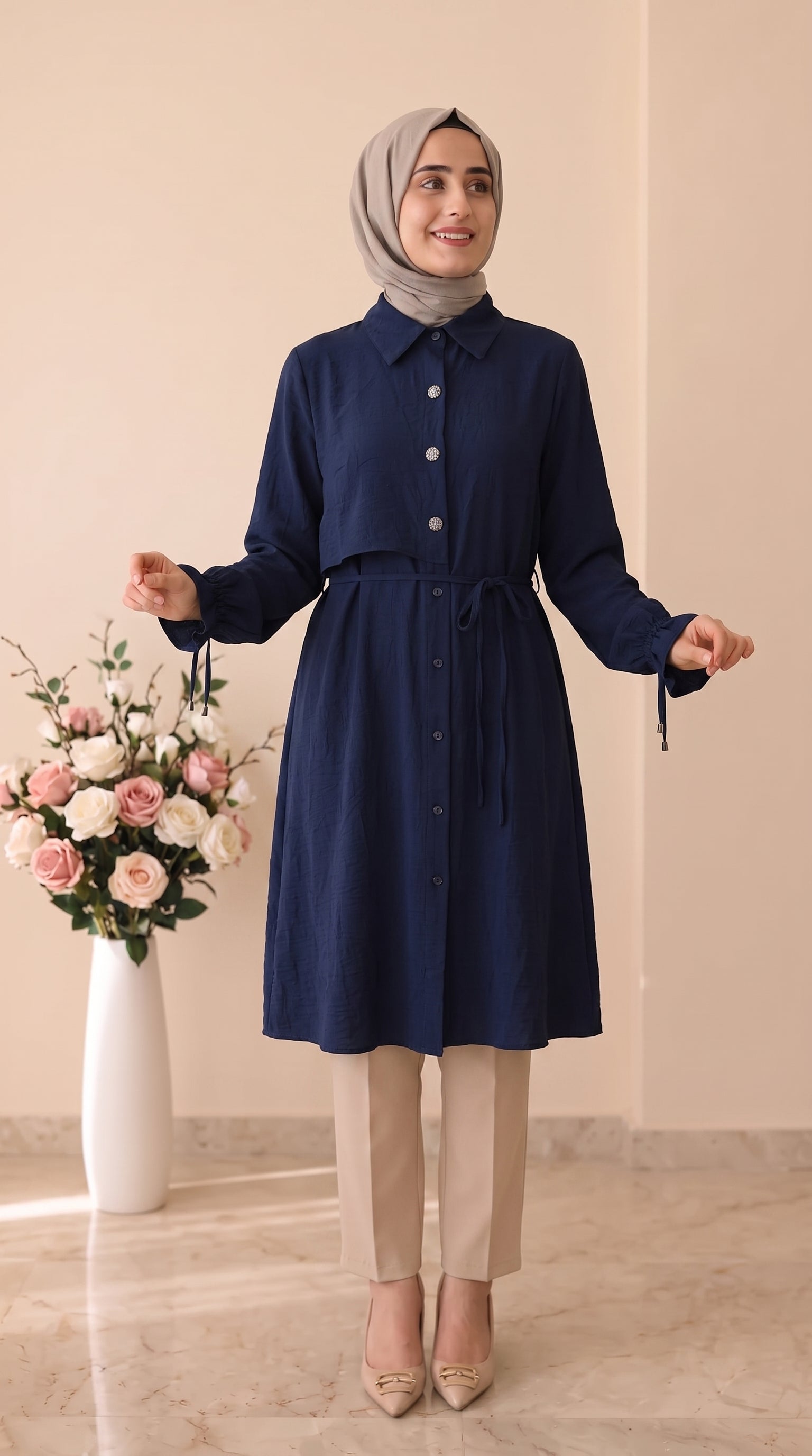 Endaze  Kemerli Tunik 8157