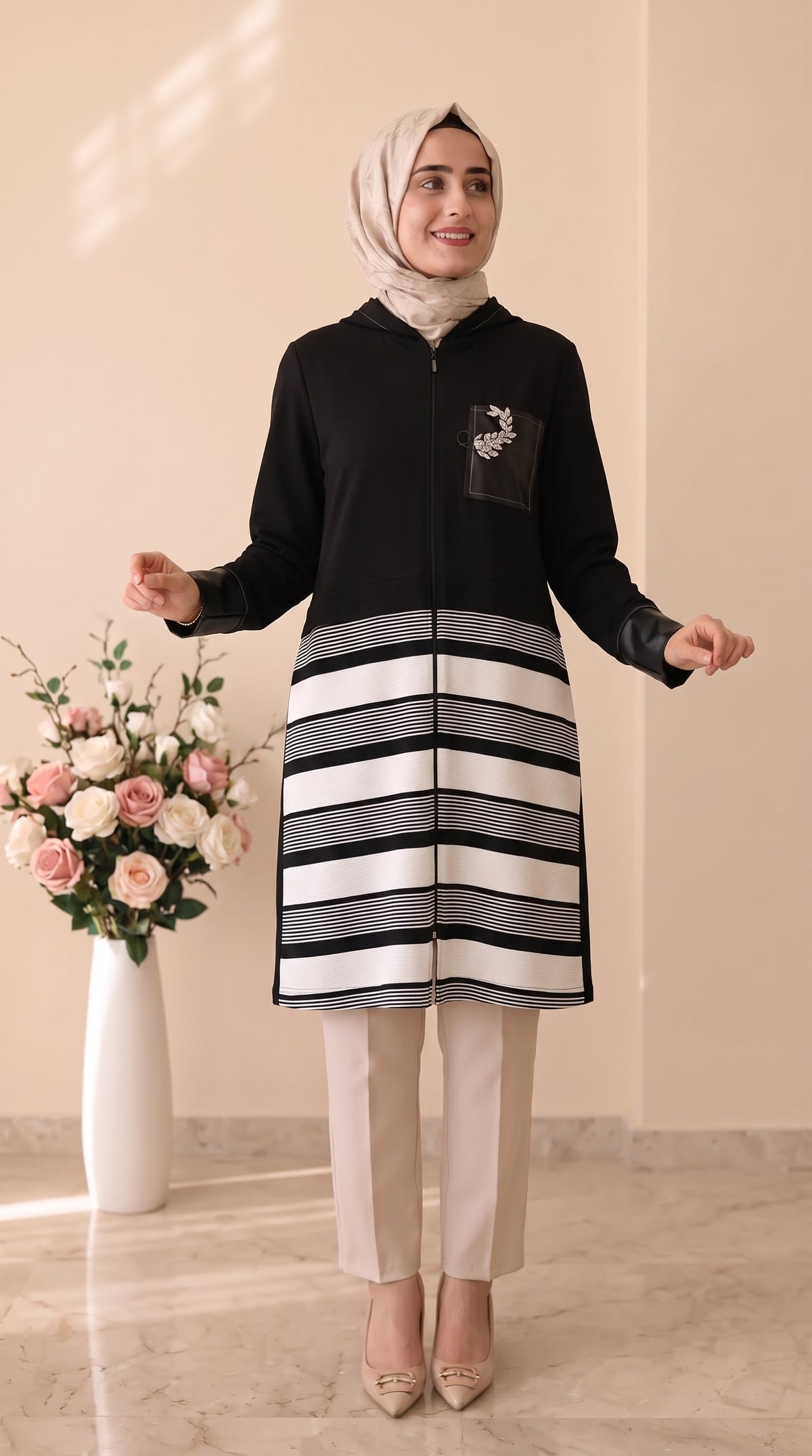 Esswapp Taş Broşlu Tunik 2424107