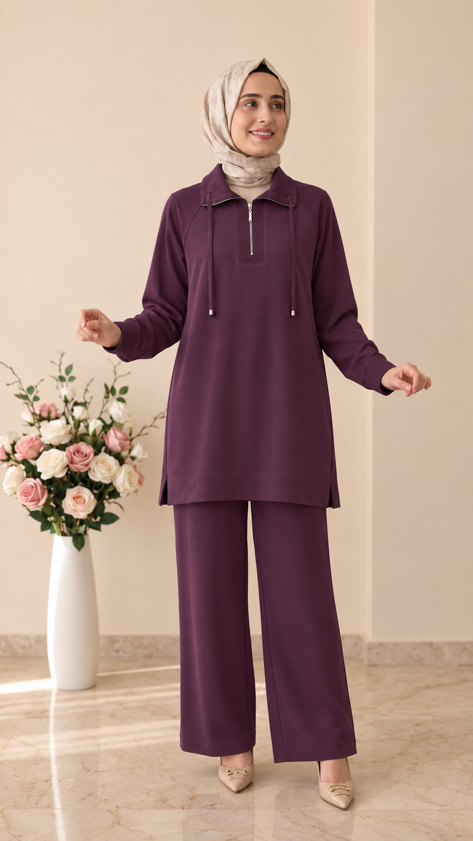 Alesya Spor Pantolonlu Takım 5489