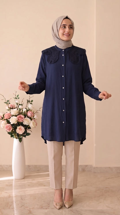 Güner Moda Bebe  Yaka Tunik 4061