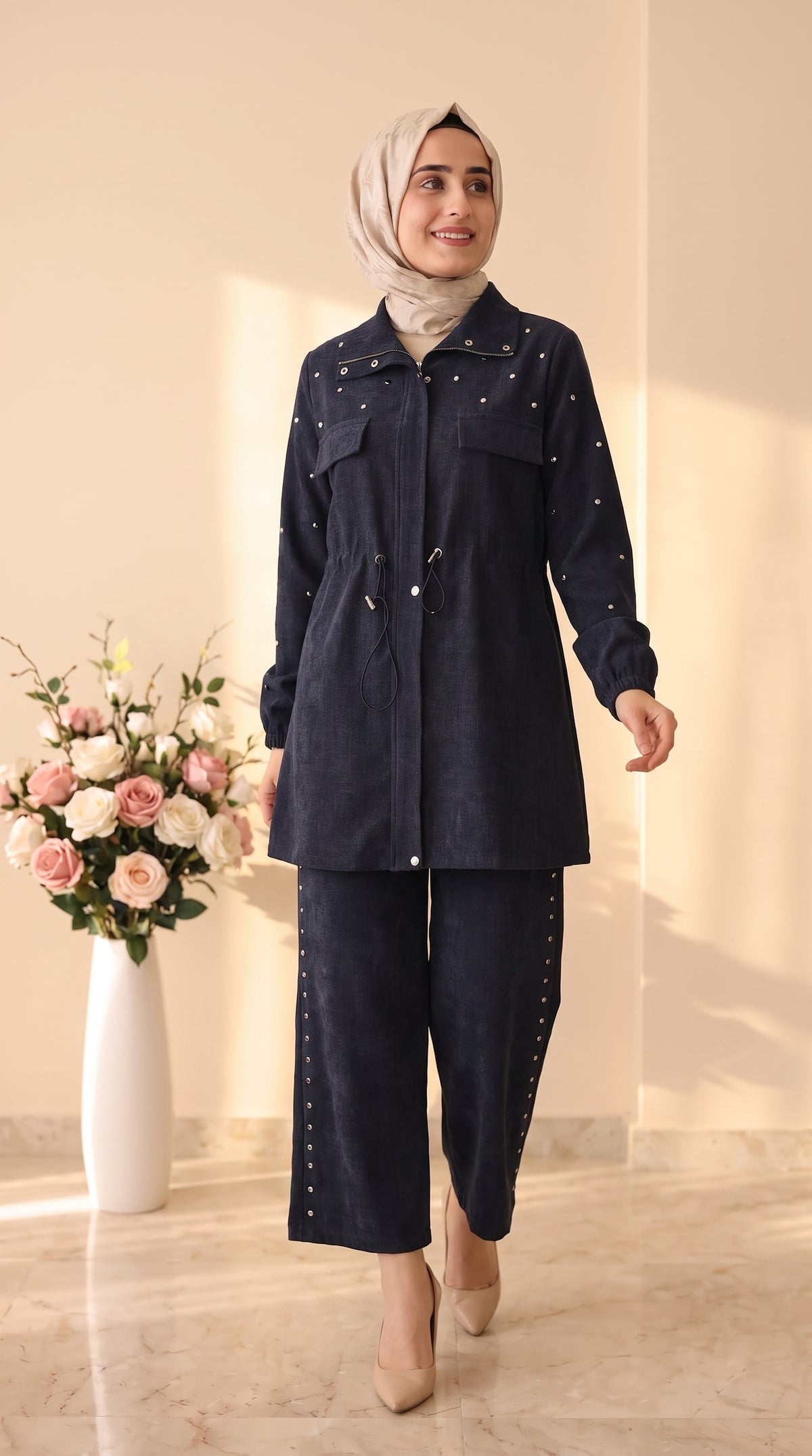 Tripen Gold Detaylı Pantolonlu  3810