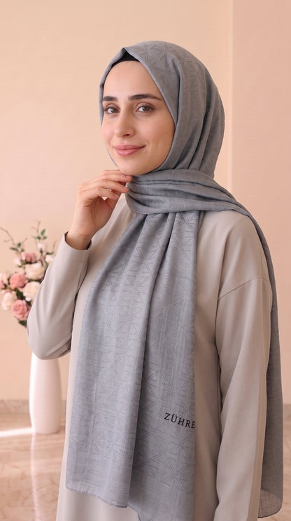 Zühre Piramit Desen  Şal 0055