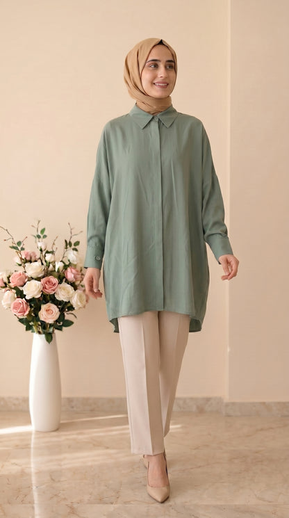 Nuss Standart Beden Tunik 3001
