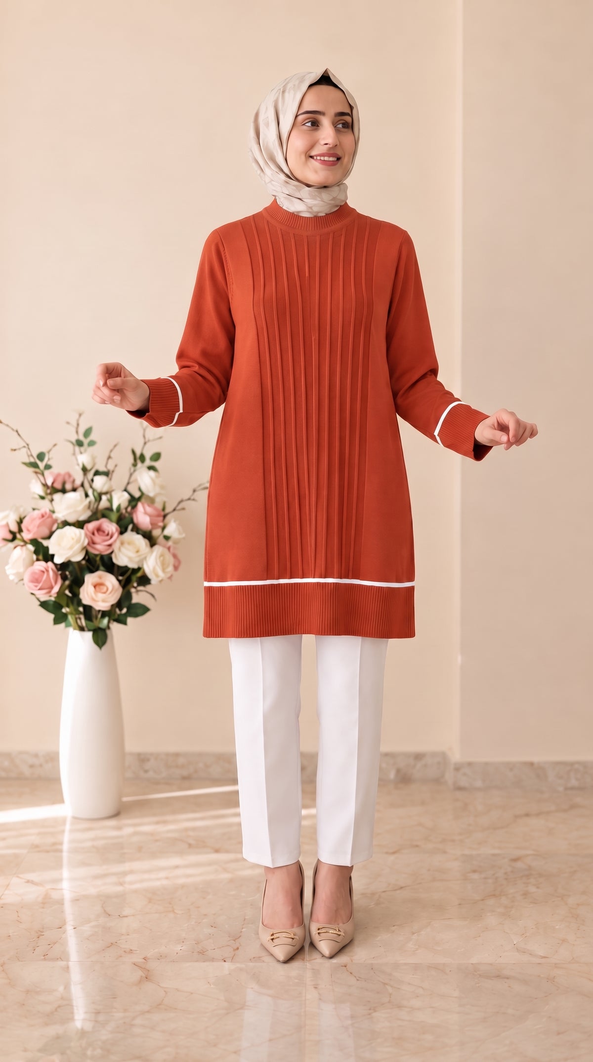 Kado Çizgi Detaylı Tunik 260072