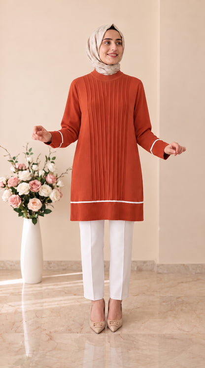 Kado Çizgi Detaylı Tunik 260072