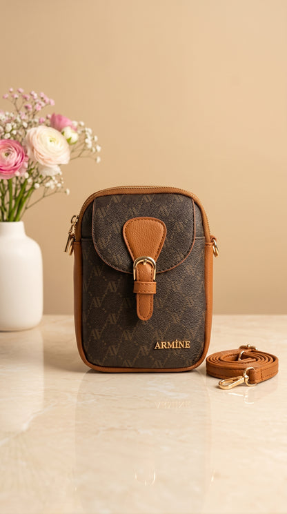 Armine Noktalı Çapraz Askı Çanta 406