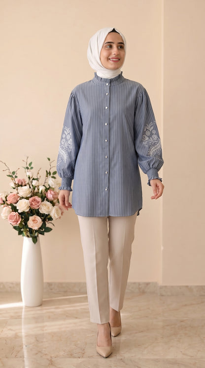 Doque Çizgili Tunik 10203