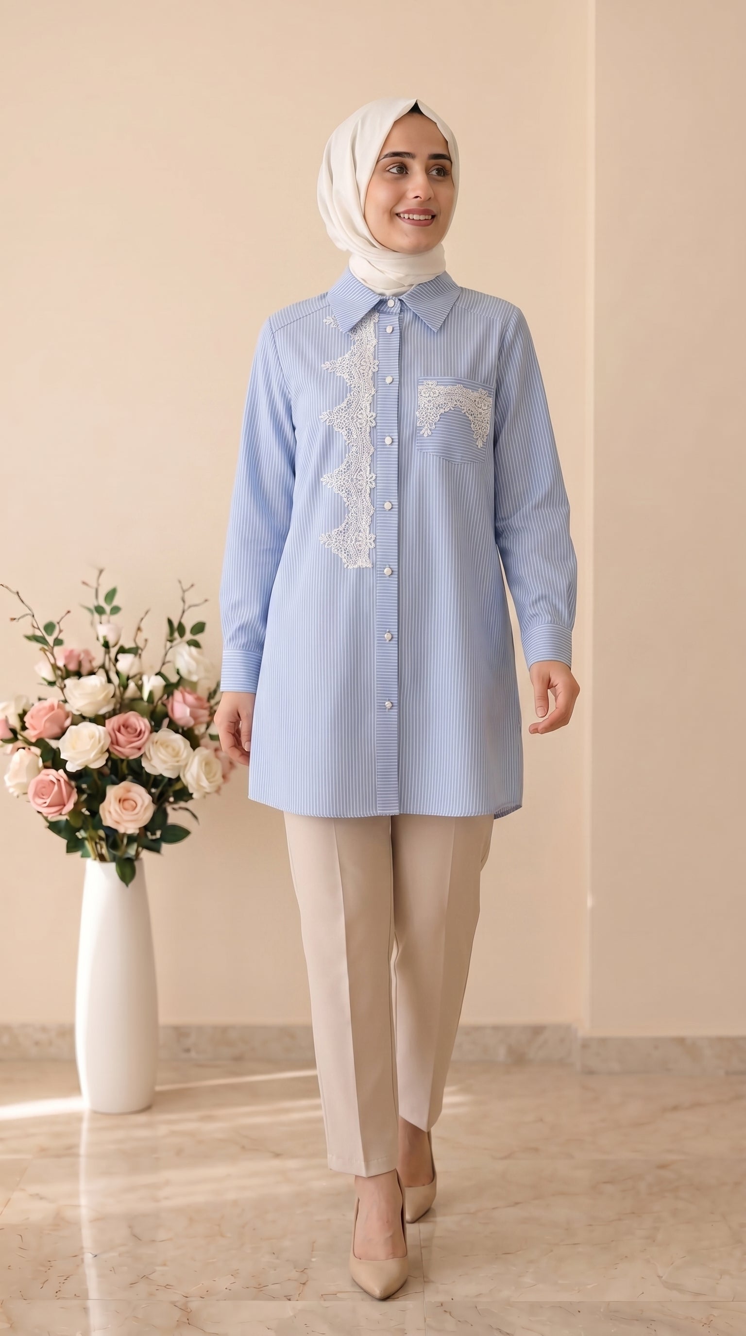 Doque Çizgili Tunik 10202