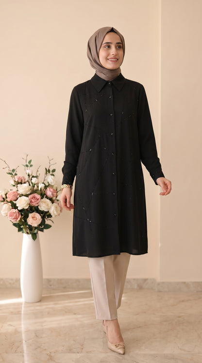 Endiva Taşlı Tunik 26140