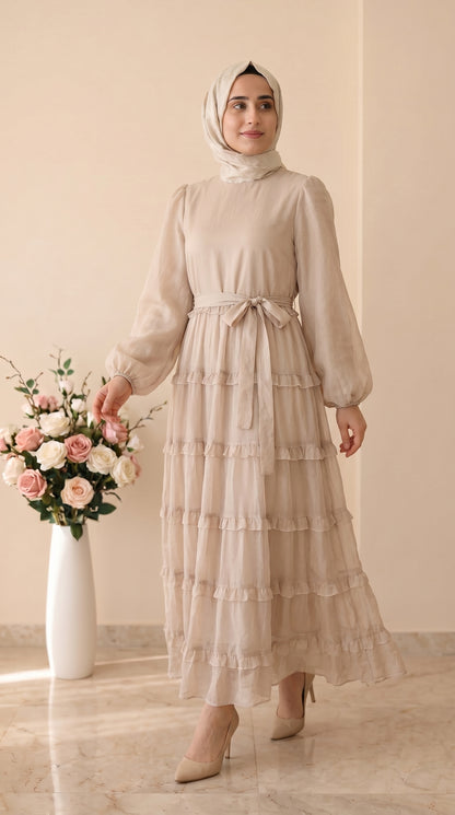 YGS Store Kemerli Elbise 1271