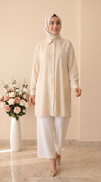 Yarış  Bol Paça Pantolon 002