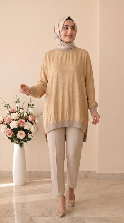Kado Jakarlı Tunik 262926