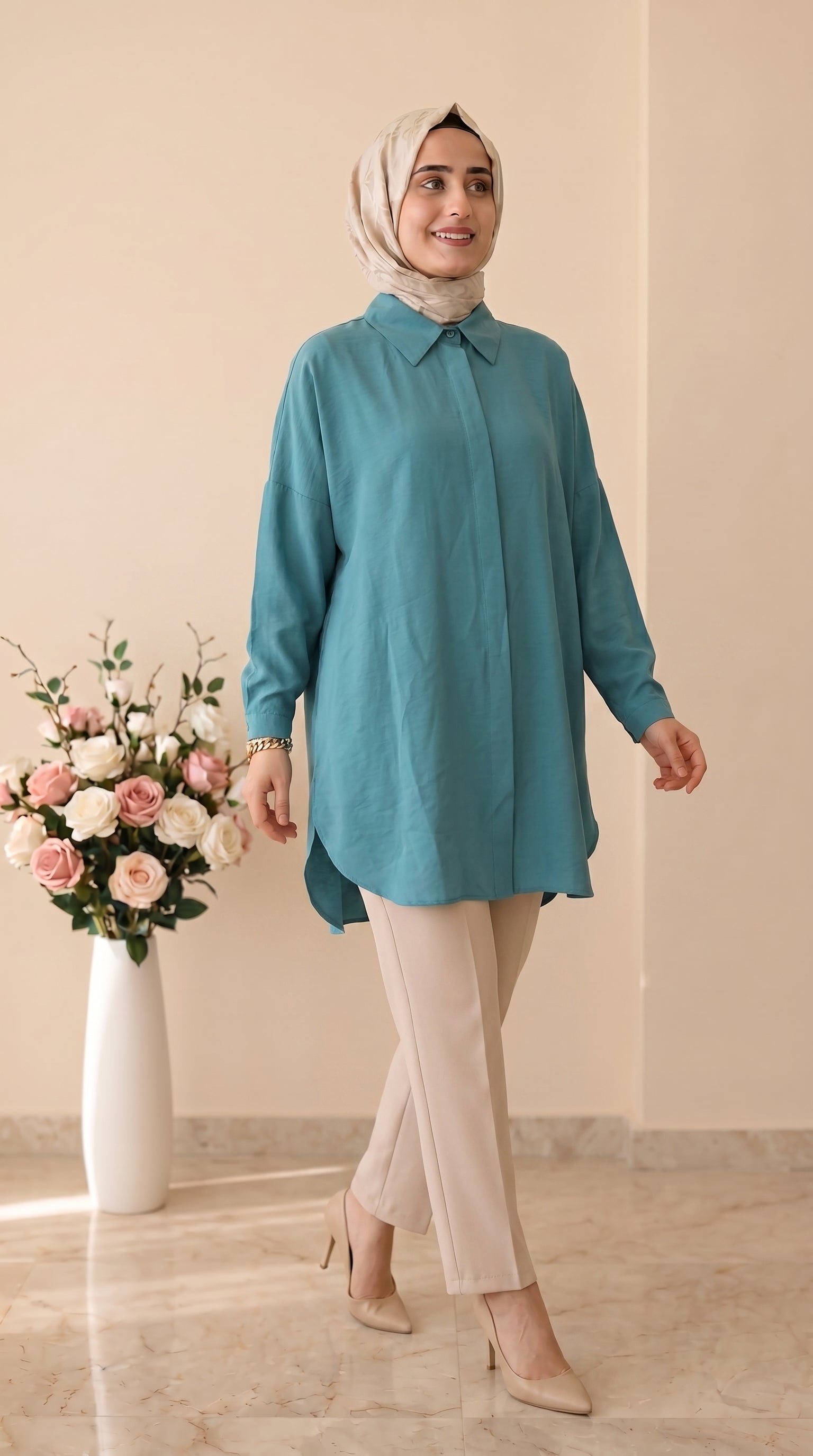 Nuss Standart Beden Tunik 3001