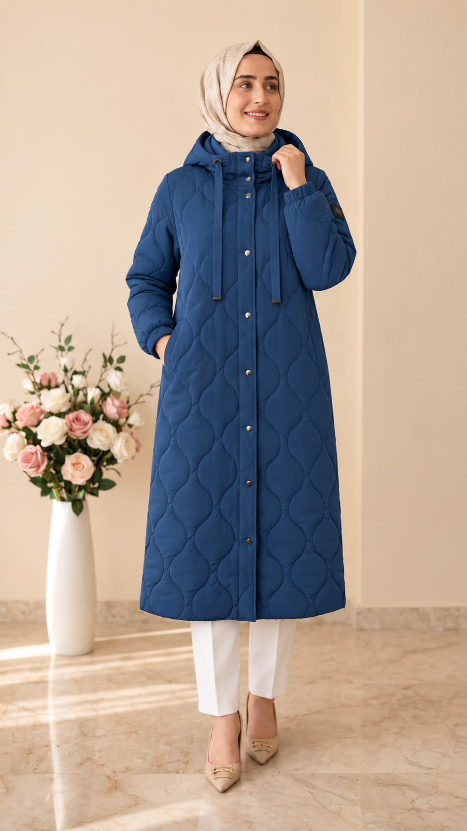 Doque Fermuarlı Uzun Mont 67080