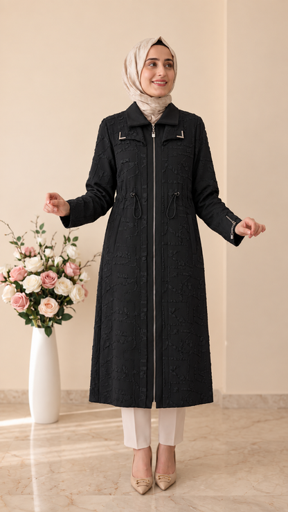 Ady Fashion Jakarlı V Model Kap 2605