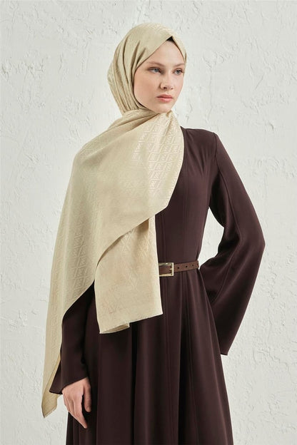 Armine J İpek Monogram Şal