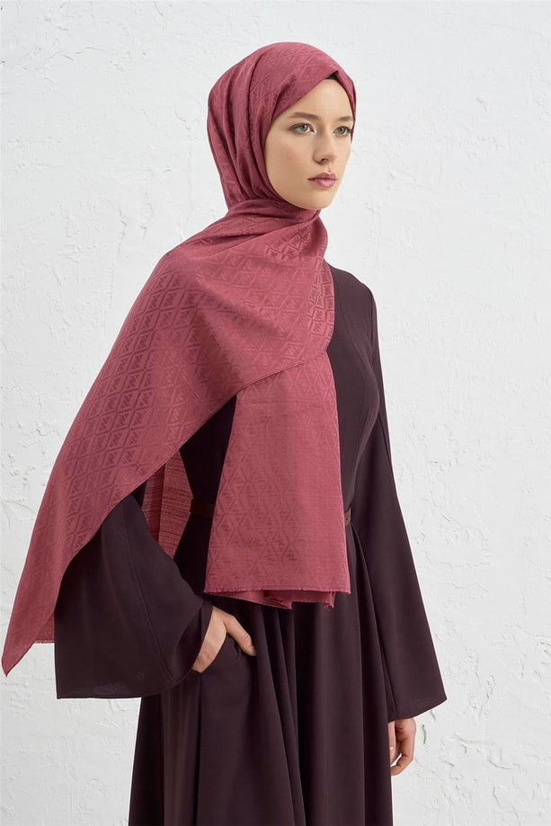 Armine J İpek Monogram Şal