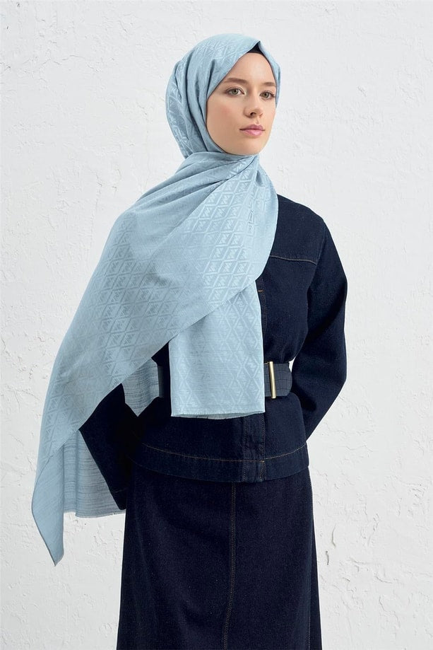 Armine J İpek Monogram Şal