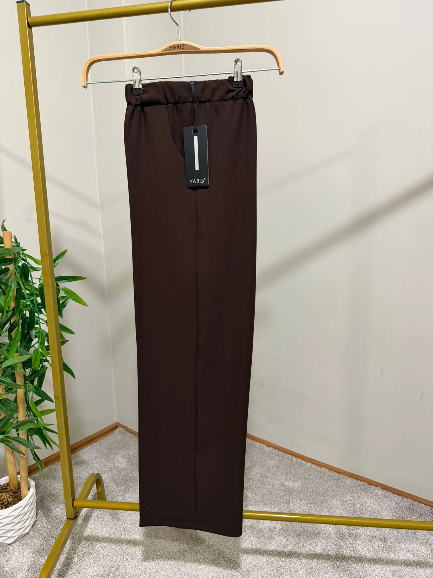 Yarış  Bol Paça Pantolon 002