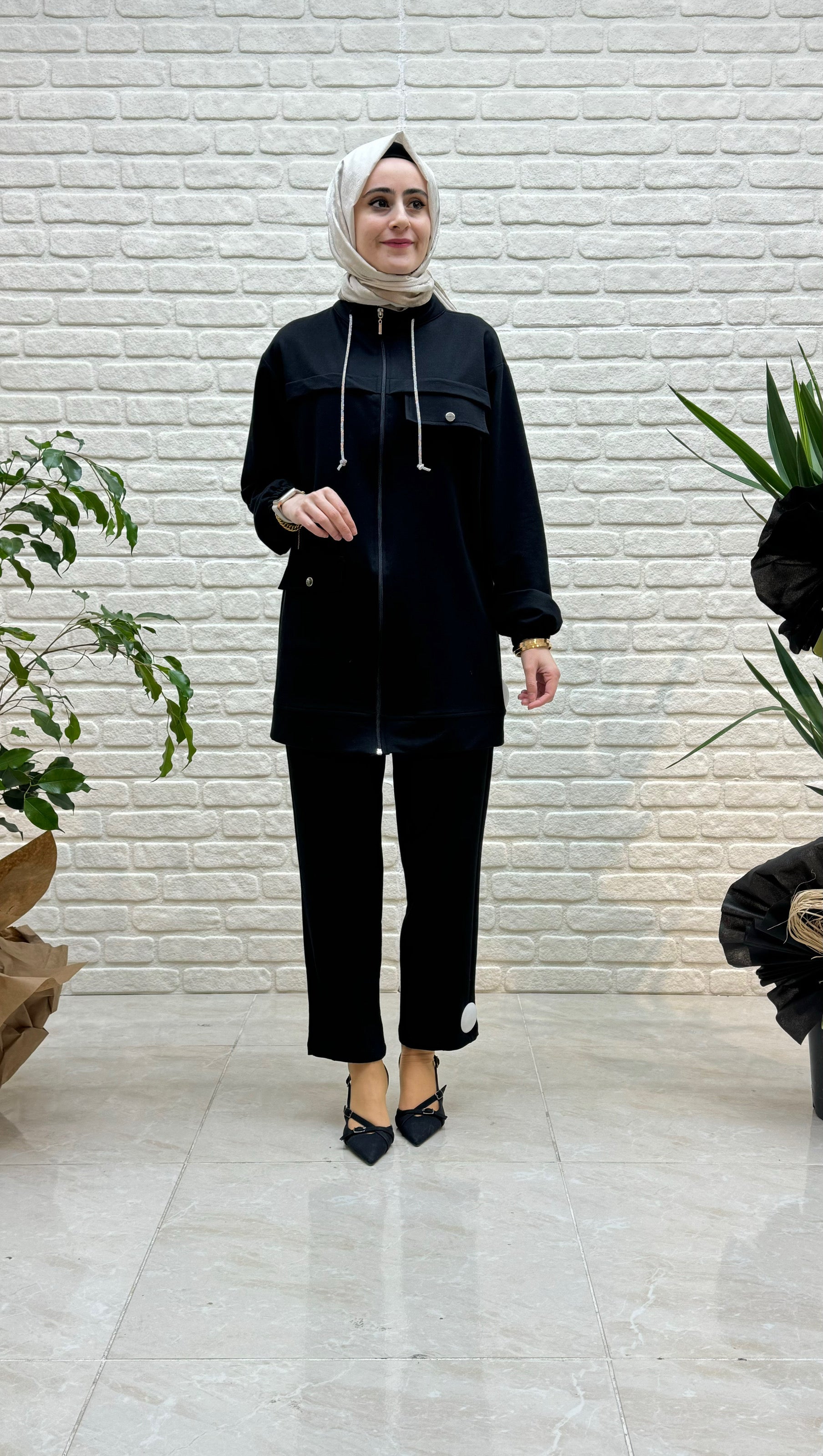 Alesya Pantolonlu Takım 9040