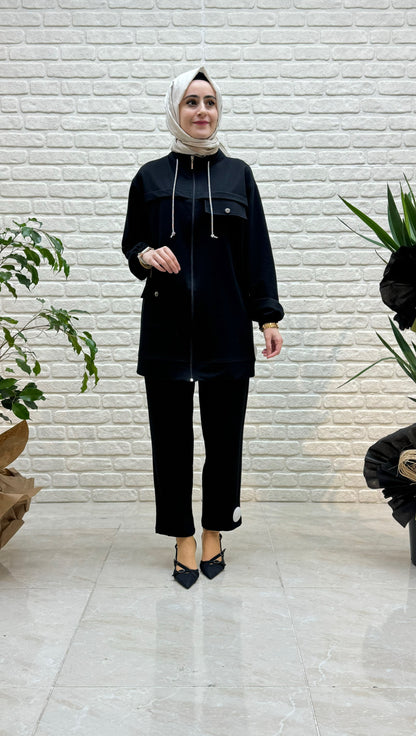 Alesya Pantolonlu Takım 9040